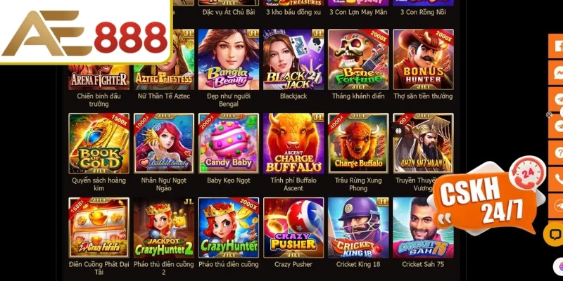 Tỷ lệ hoàn trả RTP cao 